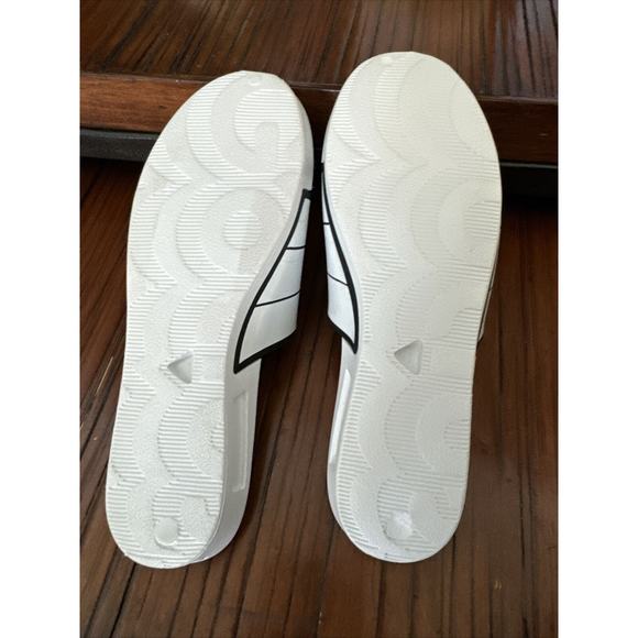 GOATS Black/White Comfortable Slip On Slide Sz Kids 1Y EU 33 New Nordstrom - Picture 5 of 6